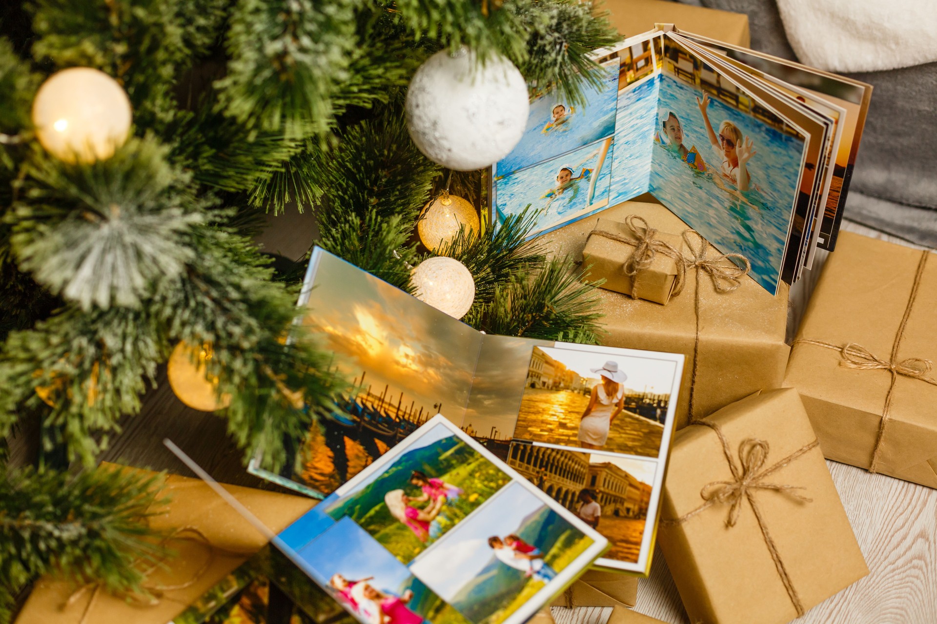 Two of the photo album is decorated in a beautiful photobook. Presented